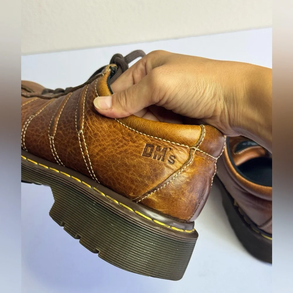 Vintage Dr. Martens 90’s Lug Sole Men’s Chunky Oxford Shoes Size US 9